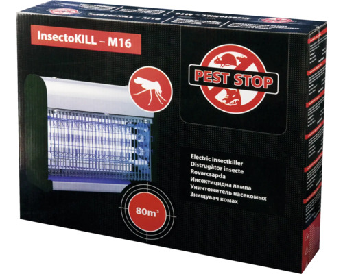 Ambalajul aparatului electric InsectoKILL M16 pentru insecte