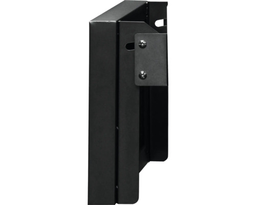 Suport de perete negru pentru montaj