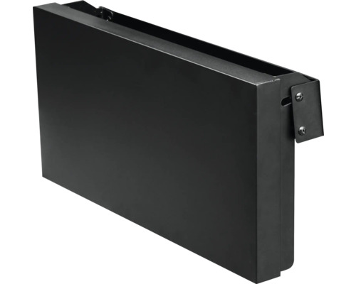 Masă laterală pliabilă Tenneker Zenith 27x54x9 cm negru | HORNBACH