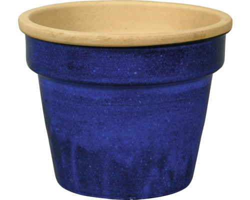 Ghiveci albastru din teracotă