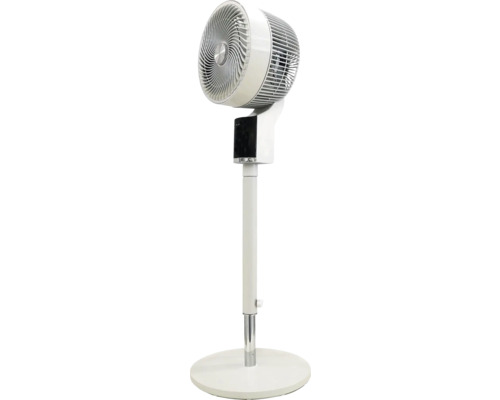 Ventilator cu picior BECOOL Ø26cm 50W, înălțime reglabilă, funcție difuzor aromaterapie/parfum, alb Ventilator cu picior BECOOL Ø26cm 50W, înălțime reglabilă, funcție difuzor aromaterapie/parfum, alb