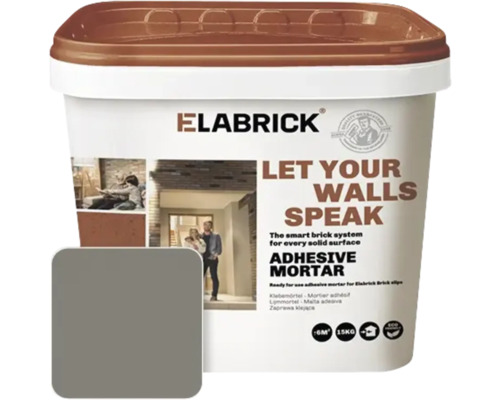 Elabrick adeziv special gri ciment 15 kg