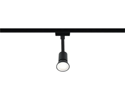 Spot pe șină negru cu bec LED