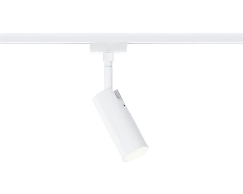 Spot cu LED integrat pentru șină Paulmann Urail Tubo 4W 150 lumeni, dimabil 3 trepte, alb