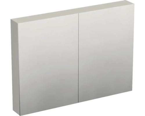 Dulap baie cu oglindă Jungborn TRENTA, PAL, 100X72 cm cașmir