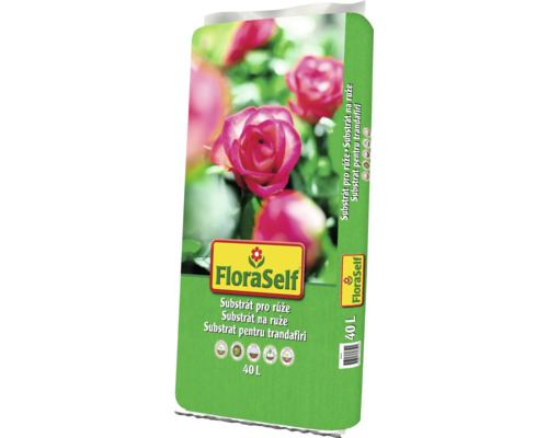 Substrat pentru trandafiri FloraSelf 40 ml