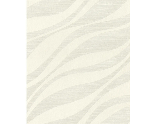 Tapet vlies 608014 Sky Lounge Waves crem sidefat 10,05x0,53 m Tapet cu model abstract de valuri