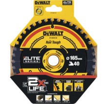 Pânză de ferăstrău circular DeWalt Elite Series cu diametrul de 165 milimetri