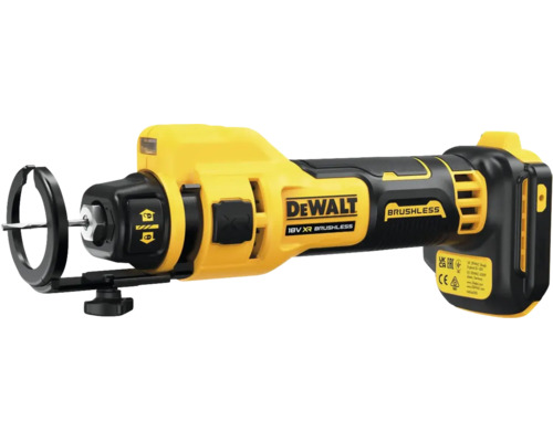 Mașină de tăiat gipscarton DeWalt DCE555N-XJ 18V, fără acumulator și încărcător DeWalt Cutter gips-carton cu limitator de adâncime