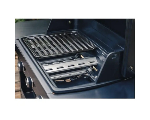 Grătar pe gaz cu grătar și arzatoare