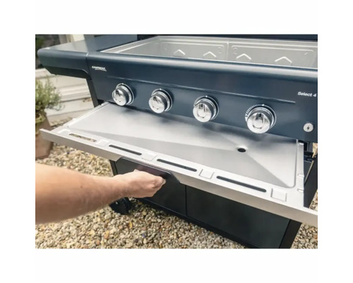Grătar pe gaz Campingaz Select 4 EXS fontă 4 arzătoare | HORNBACH