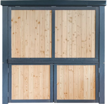 Poartă din lemn pentru grădină