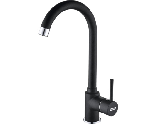 Baterie de bucătărie Franke cu gura de scurgere pivotantă