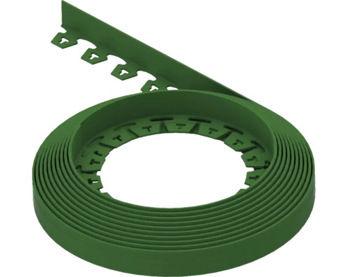 Bordură de grădină din plastic, rulată