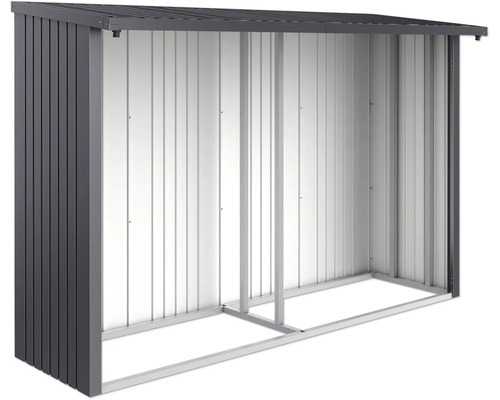 Magazie metalică pentru unelte cu acoperiș