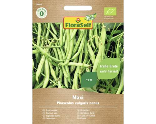Bio Semințe legume FloraSelf Bio fasole maxi