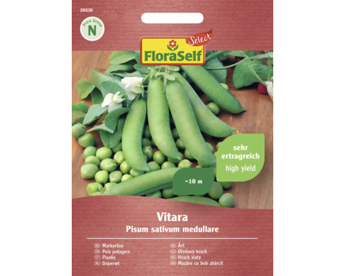 Semințe legume FloraSelf Select mazăre Vitara