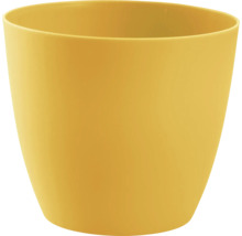 Ghiveci de flori galben din plastic
