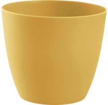 Ghiveci galben din plastic