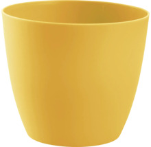 Ghiveci galben din plastic