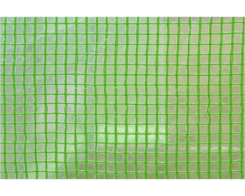 Prim-plan cu folie de seră cu structură de grilă.