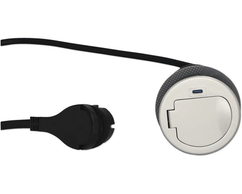 Priză cu port USB și ștecher