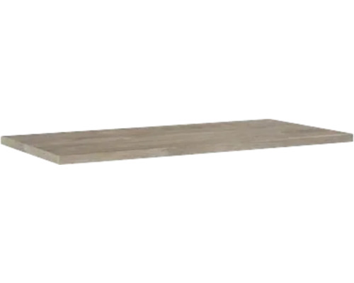 Blat pentru lavoar baie, MDF, 100,8x46 cm, stejar