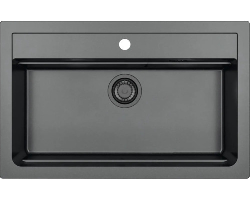 Chiuvetă din oțel inoxidabil cu garnitură de scurgere