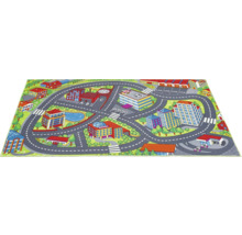 Covor de joacă cu motiv urban și străzi
