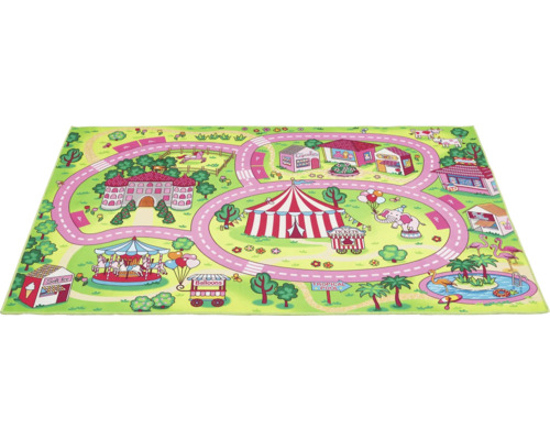 Covor de joacă cu bâlci, circ și drumuri