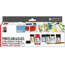 Set vopsele pentru porțelan și sticlă Marabu