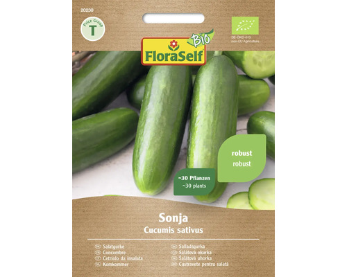 Bio Semințe legume FloraSelf Bio castraveți Sonja