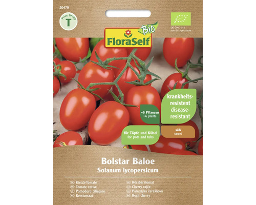 Bio Semințe legume FloraSelf Bio roșii cherry Bolstar Baloe