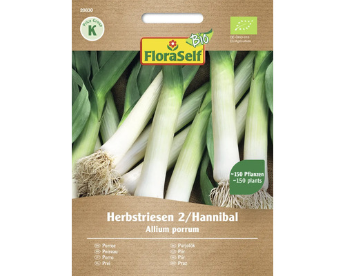 Bio Semințe legume FloraSelf Bio praz 2 Hannibal