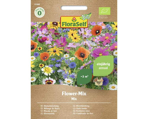 Bio Semințe flori anuale FloraSelf Bio mix