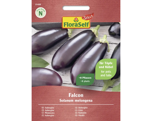 Semințe legume FloraSelf vinete Falcon F1