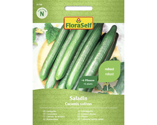 Semințe legume FloraSelf castraveți de salată Saladin F1