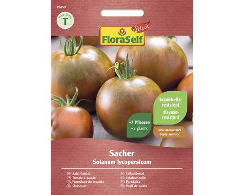 Semințe legume FloraSelf Select roșii de salată Sacher