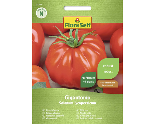 Semințe legume FloraSelf tomate cărnoase Gigantomo F1