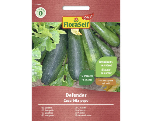 Semințe legume FloraSelf Select dovlecel Defender F1