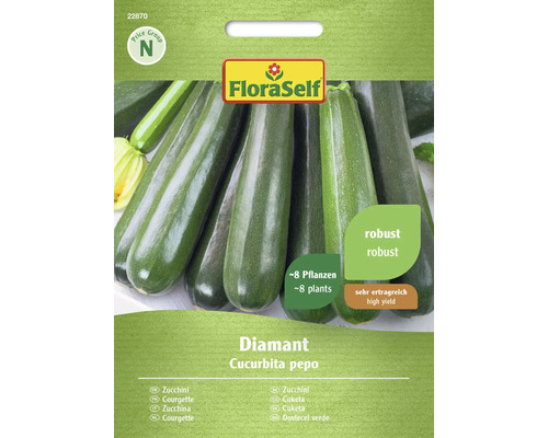 Semințe legume FloraSelf dovlecel Diamant F1