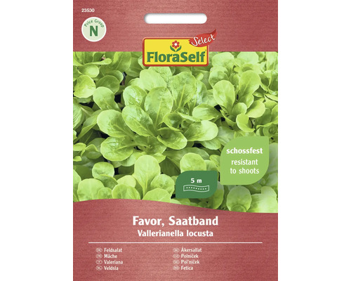 Semințe de salată de câmp FloraSelf Select la bandă