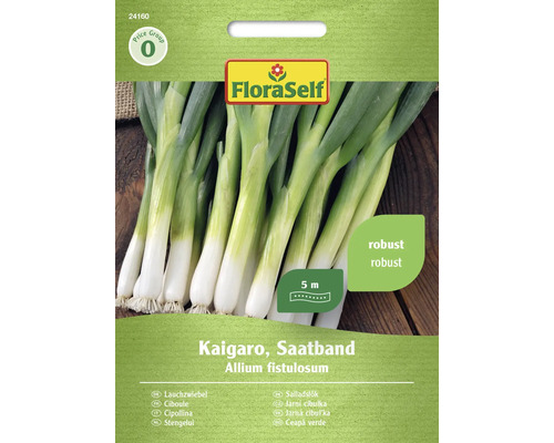 Semințe legume FloraSelf Select ceapă verde Kaigaro