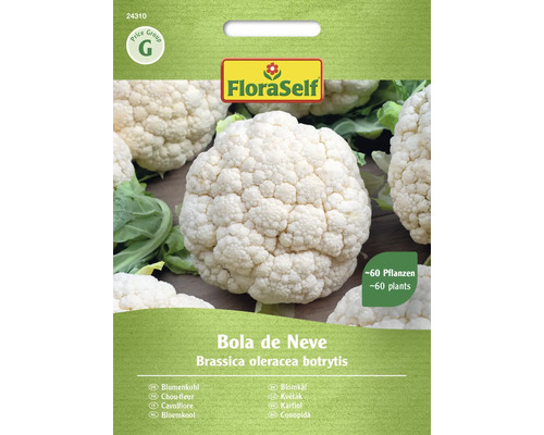 Semințe legume FloraSelf conopidă Bola de Neve