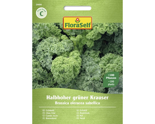 Semințe legume FloraSelf varză verde creață Krauser