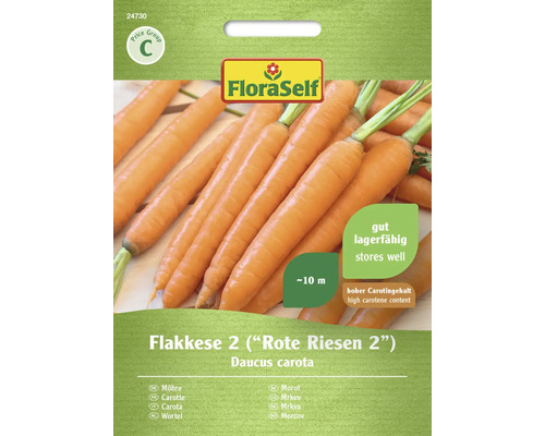 Semințe legume FloraSelf morcovi 2 Flakkese