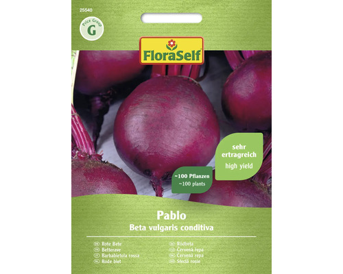Semințe legume FloraSelf sfeclă roșie Pablo F1