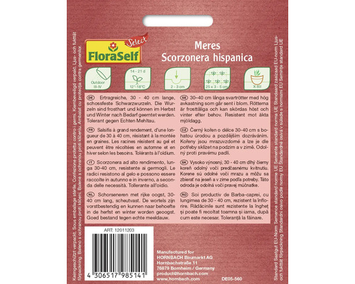 FloraSelf Meres barba-caprei informații despre însămânțare