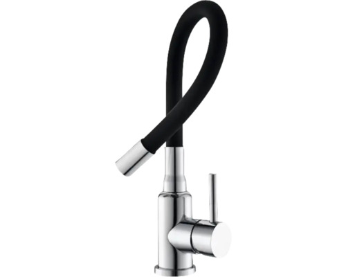 Baterie de bucătărie cu gât flexibil