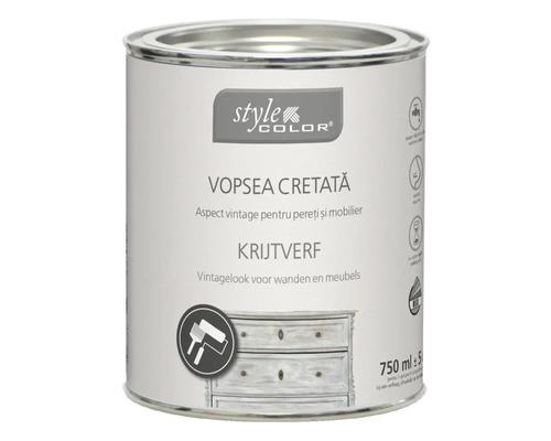 Cutie cu vopsea de cretă pentru pereți și mobilier